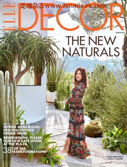 [美国版]ELLE Decor 时尚家居杂志 2020年3月刊