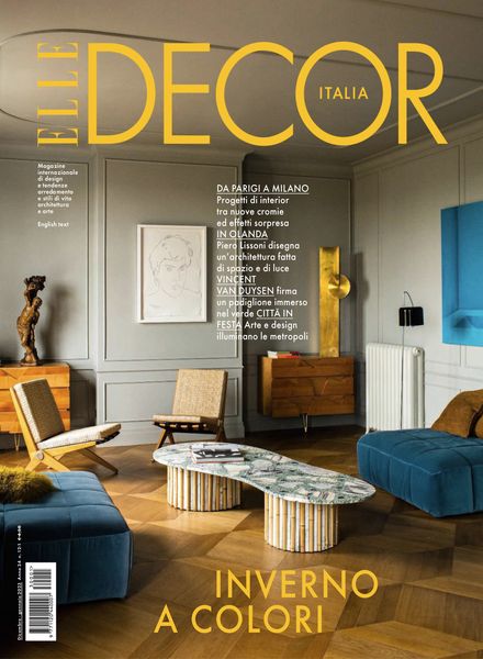 Elle Decor Italia意大利版 – dicembre 2022室内设计电子杂志PDF下载