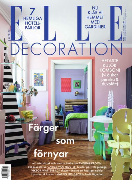 Elle Decoration Sweden – mars 2023室内设计电子杂志PDF下载