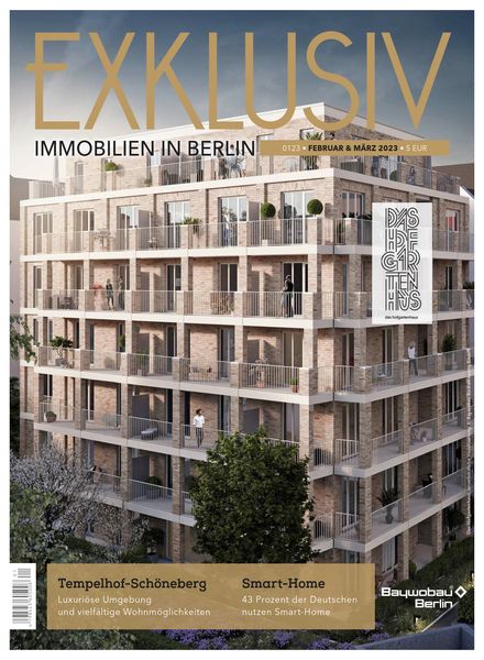 Exklusiv Immobilien in Berlin – Februar-Marz 2023建筑设计电子杂志PDF下载