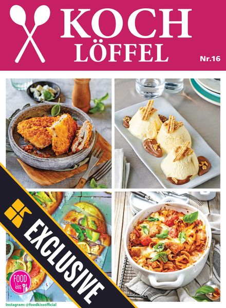 FOODkiss Liebes Land KOCHLOFFEL – Marz 2023料理美食烘焙电子杂志PDF下载