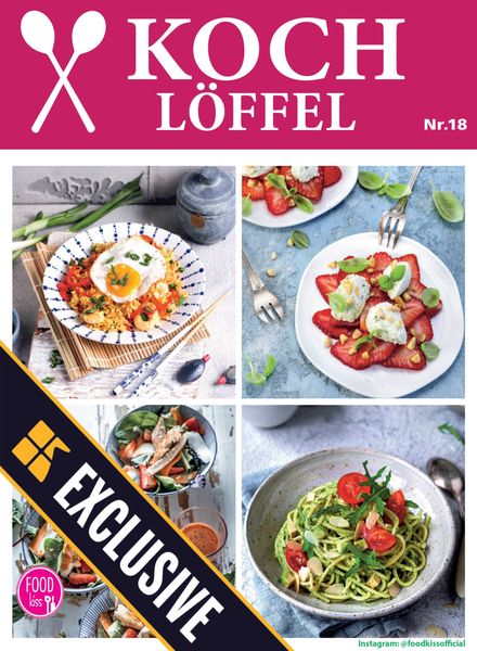 FOODkiss Liebes Land KOCHLoFFEL – 06 Mai 2023料理美食烘焙电子杂志PDF下载