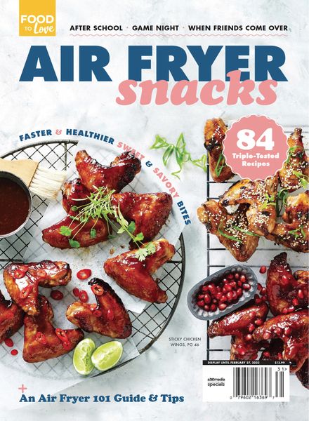 Food to Love Air Fryer Snacks – November 2022料理美食烘焙电子杂志PDF下载