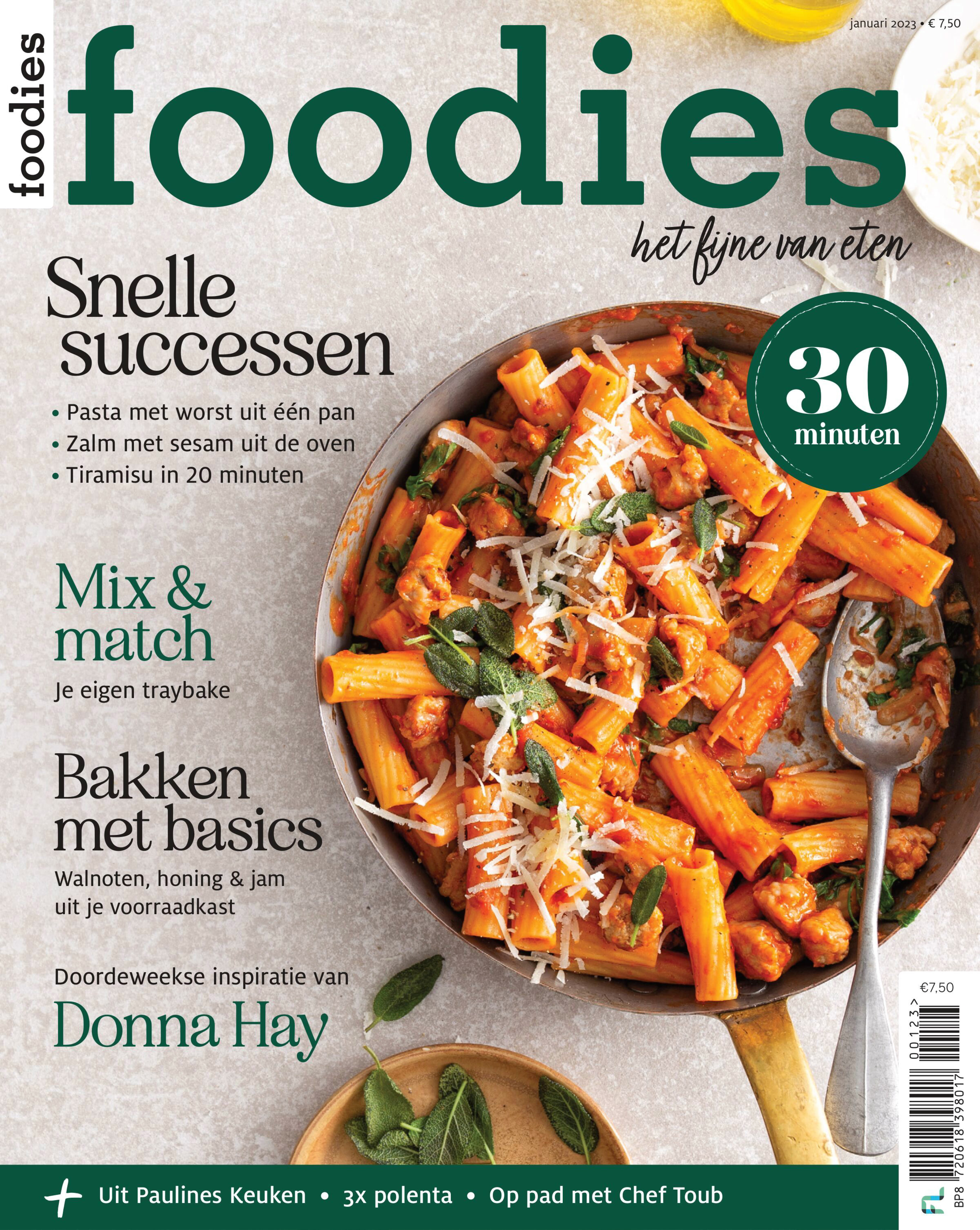 Foodies Netherlands – januari 2023料理美食烘焙电子杂志PDF下载