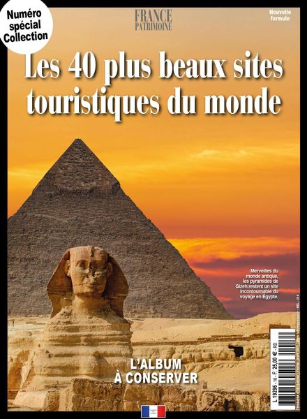 France法国版 patrimoine – 01 decembre 2022旅游旅行户外电子杂志PDF下载