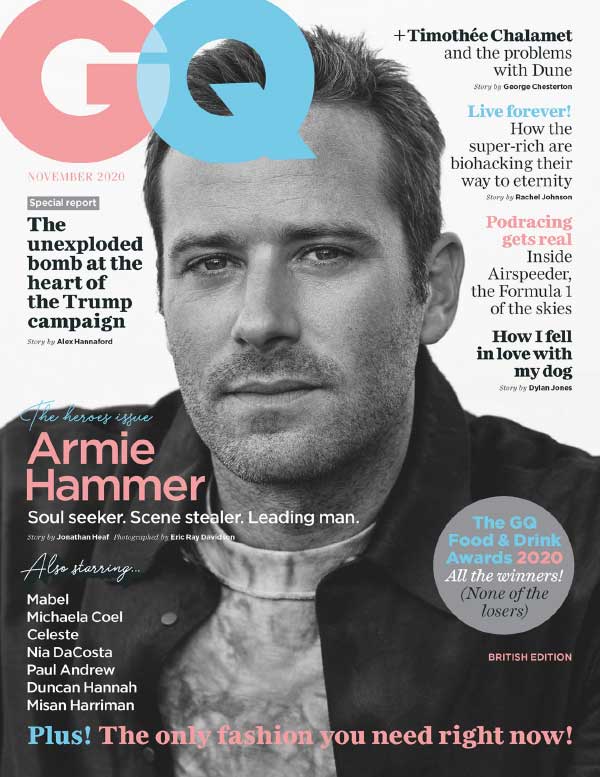 [英国版]GQ 智族男士杂志 2020年11月刊