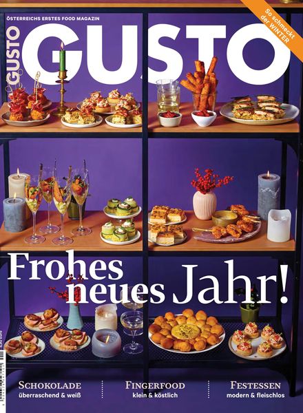 GUSTO – Dezember 2022料理美食烘焙电子杂志PDF下载