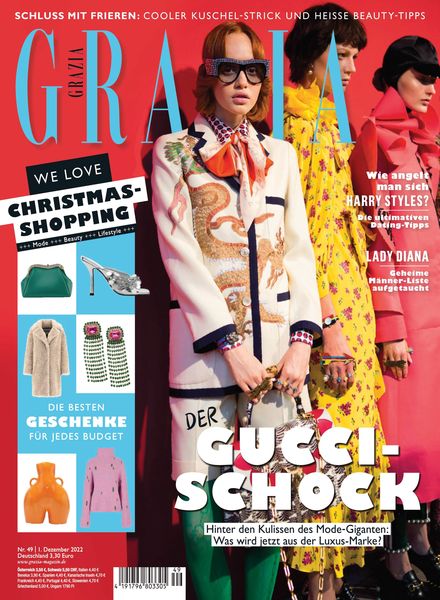 Grazia Germany德国版 – 01 Dezember 2022时尚电子杂志PDF下载