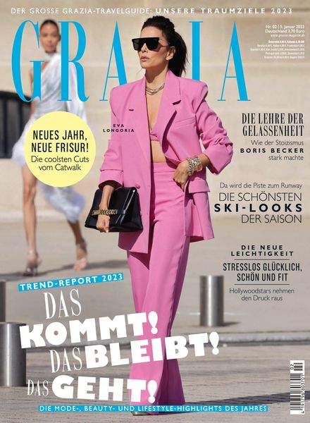 Grazia Germany德国版 – 05 Januar 2023时尚电子杂志PDF下载