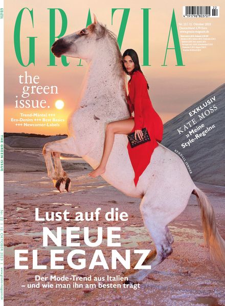 Grazia Germany德国版 – 12 Oktober 2023时尚电子杂志PDF下载
