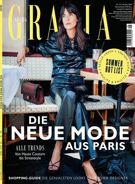 Grazia Germany – 18 Juli 2024时尚电子杂志PDF下载