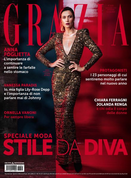 Grazia Italia意大利版 – 04 gennaio 2023时尚电子杂志PDF下载