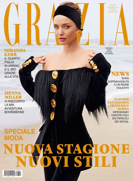 Grazia Italia意大利版 – 14 Settembre 2023奢侈品珠宝时尚电子杂志PDF下载