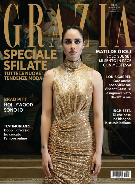 Grazia Italia意大利版 – 18 gennaio 2023时尚电子杂志PDF下载