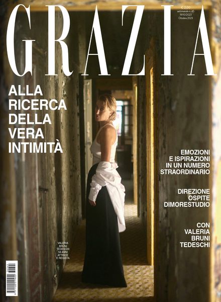 Grazia Italia意大利版 – 19 Ottobre 2023时尚电子杂志PDF下载