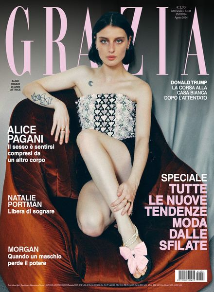 Grazia Italia – 25 Luglio 2024时尚电子杂志PDF下载