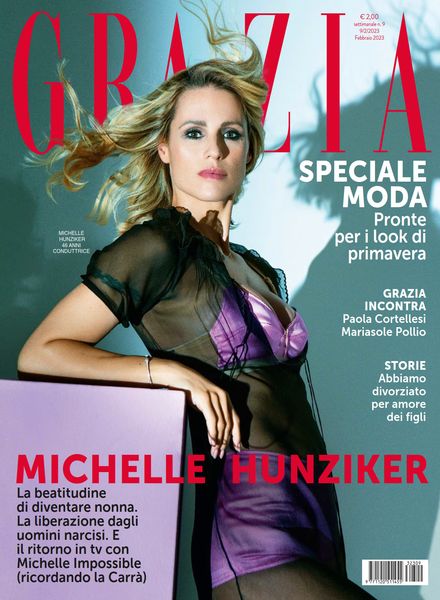 Grazia Italia意大利版 – 9 Febbraio 2023时尚电子杂志PDF下载