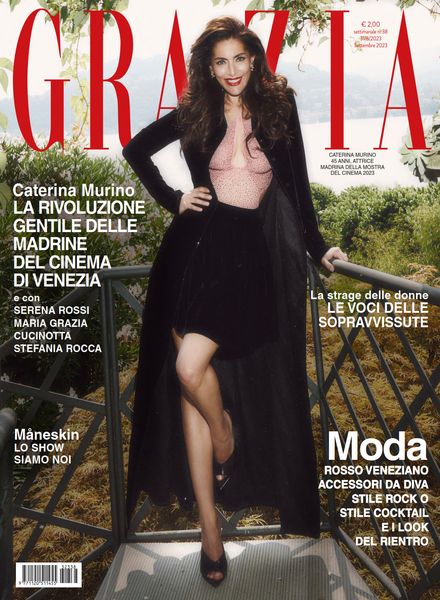 Grazia Italia意大利版 N38 – 31 Agosto 2023奢侈品珠宝时尚电子杂志PDF下载