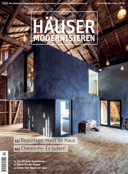 Hauser modernisieren – 01 Dezember 2022室内设计电子杂志PDF下载