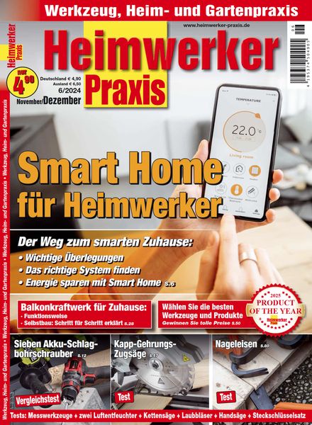 Heimwerker Praxis – November-Dezember 2024室内设计电子杂志PDF下载