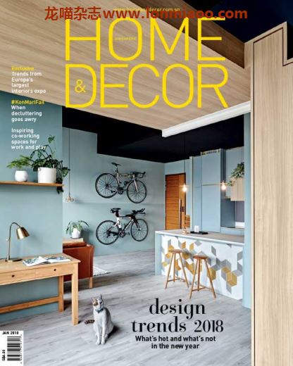 [新加坡版]Home & Decor 室内设计装饰杂志 2018年1月刊