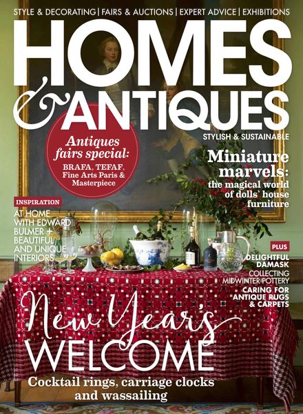 Homes & Antiques – January 2023室内设计电子杂志PDF下载