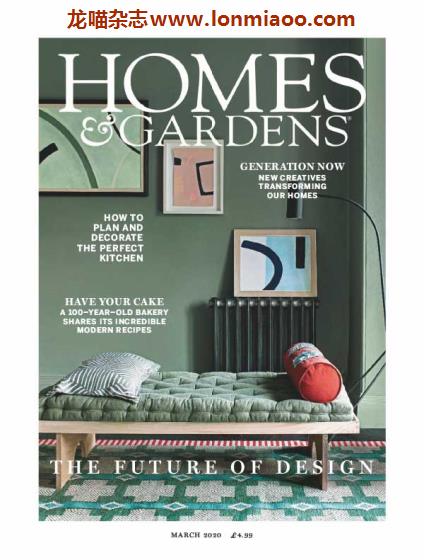 [英国版]Homes & Gardens 住宅与花园PDF电子杂志 2020年3月刊