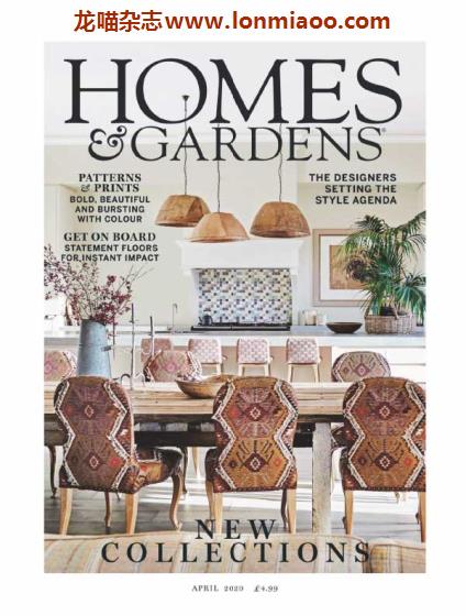 [英国版]Homes & Gardens 住宅与花园PDF电子杂志 2020年4月刊