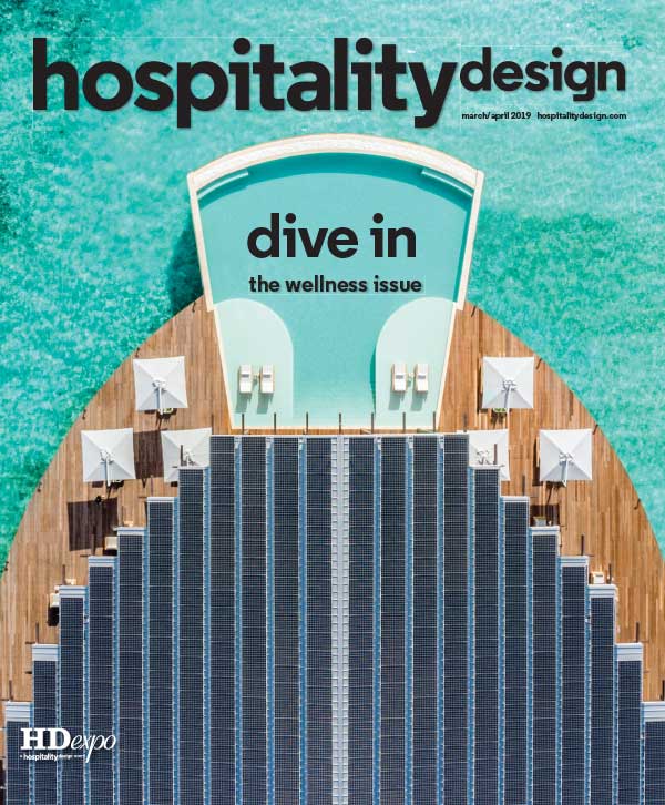 [美国版]Hospitality Design 酒店设计杂志 2019年3-4月刊