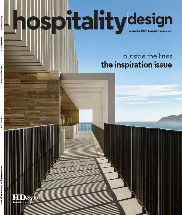 [美国版]Hospitality Design 酒店设计杂志 2019年9月刊