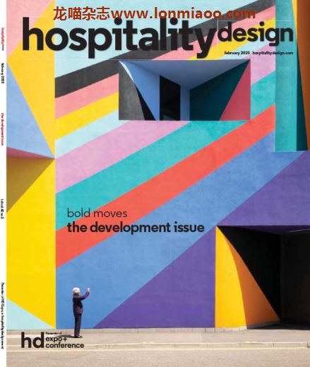 [美国版]Hospitality Design 酒店设计杂志 2020年2月刊