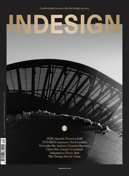 INDESIGN Magazine – Issue 74 – Hospitality 2018艺术电子杂志PDF下载