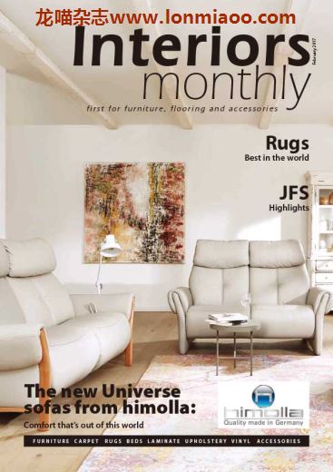 [英国版]Interiors Monthly 室内设计杂志 2017年2月刊