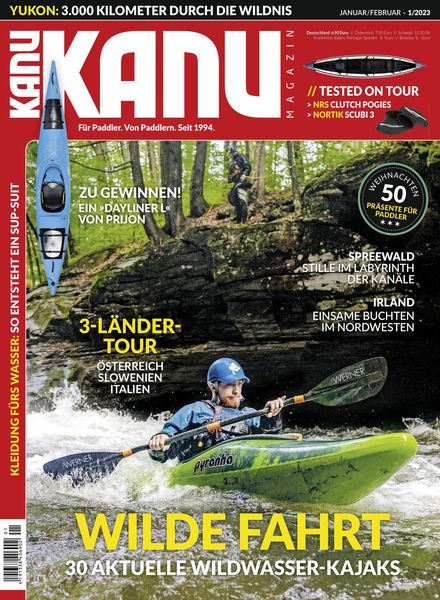 Kanu Magazin – Januar 2023旅游旅行户外电子杂志PDF下载