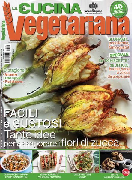La Mia Cucina Vegetariana – Giugno 2024美食烘焙料理电子杂志PDF下载