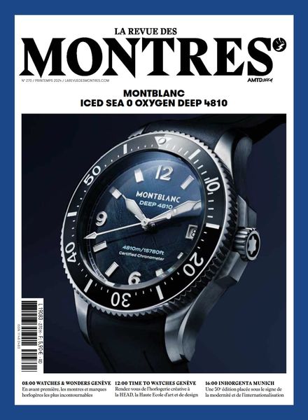 La revue des Montres – Printemps 2024奢侈品Luxury电子杂志PDF下载