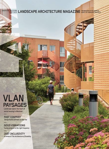 Landscape Architecture Magazine USA美国 – August 2023建筑设计电子杂志PDF下载
