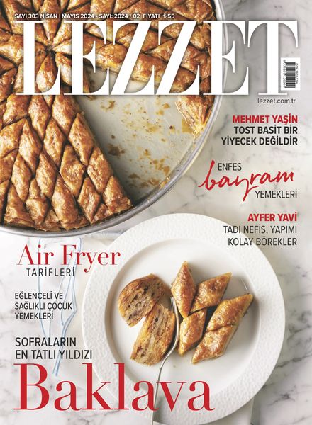 Lezzet – Nisan 2024美食烘焙料理电子杂志PDF下载