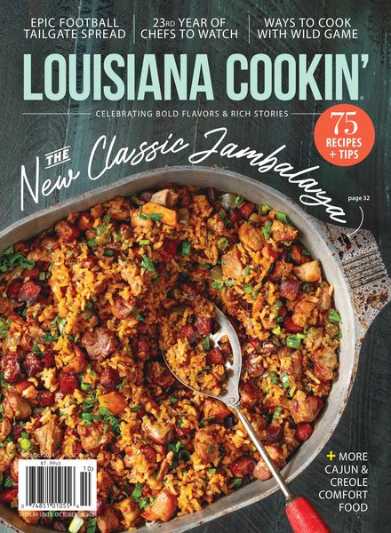 Louisiana Cookin’ – September-October 2024美食烘焙料理电子杂志PDF下载