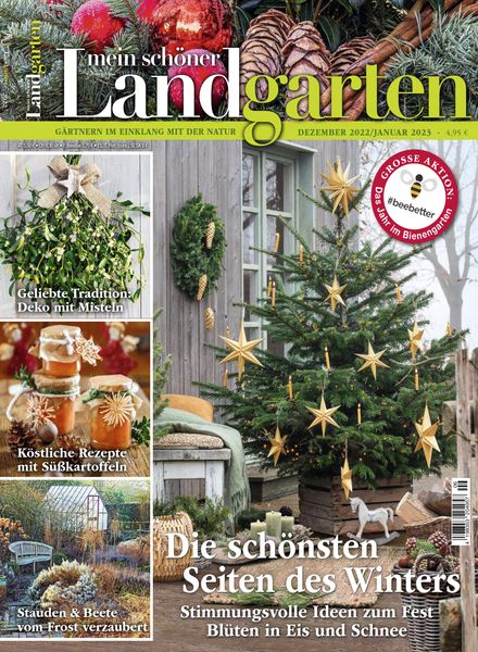 Mein schOner Landgarten – Dezember 2022 – Januar 2023室内设计电子杂志PDF下载