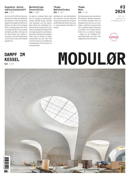 Modulor – Juni 2024建筑设计电子杂志PDF下载