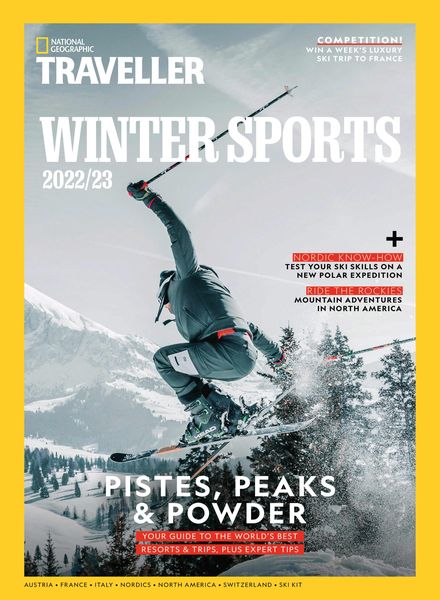 [中文版]National Geographic Traveller Winter Sports – November 2022电子杂志PDF下载