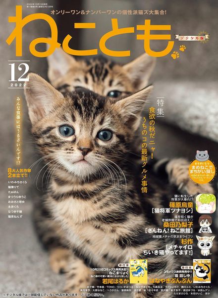 [日本版]Neko Tomo宠物 – 2022-12电子杂志PDF下载