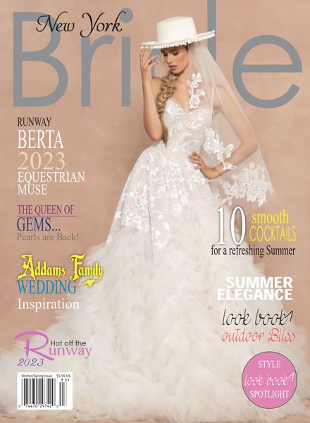 New York Bride – Winter-Spring 2023奢侈品珠宝时尚电子杂志PDF下载