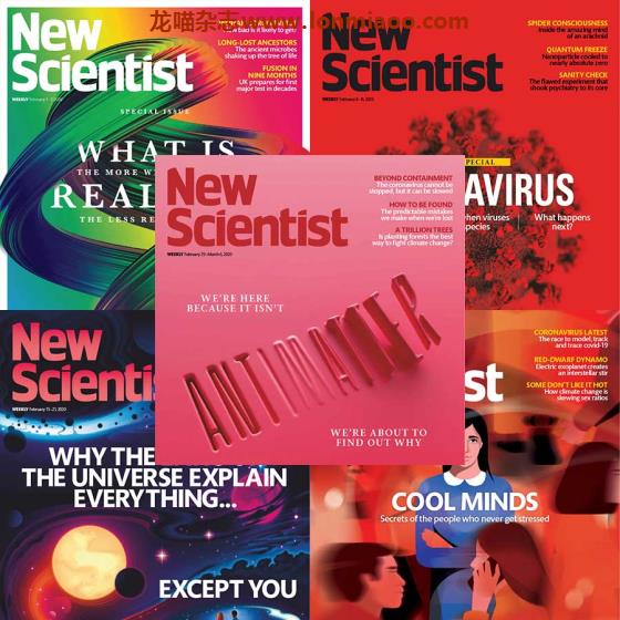 [英国版]New Scientist 新科学家 2020年2月刊合集(5本)