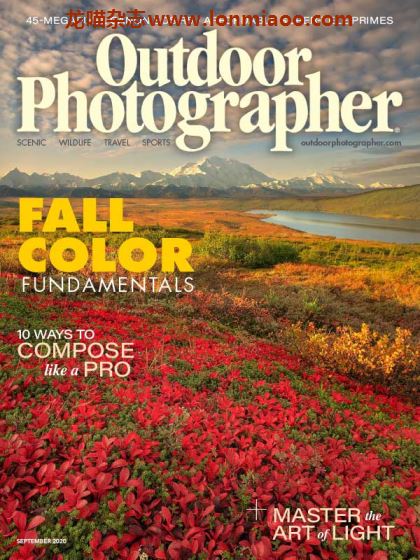 [美国版]Outdoor Photographer 户外摄影家杂志 2020年9月刊