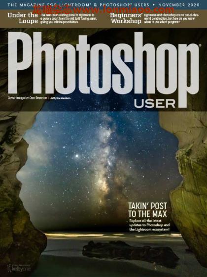 [美国版]Photoshop User PS专业技法杂志 2020年11月刊