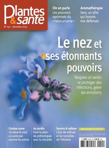 Plantes & Sante – Decembre 2022室内设计电子杂志PDF下载