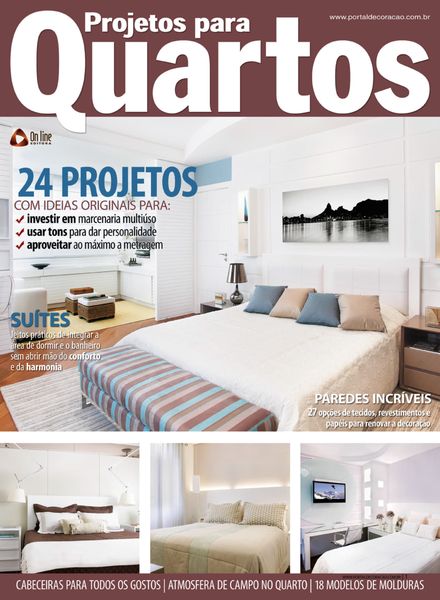 Projetos para Quartos – Marco 2024室内设计电子杂志PDF下载