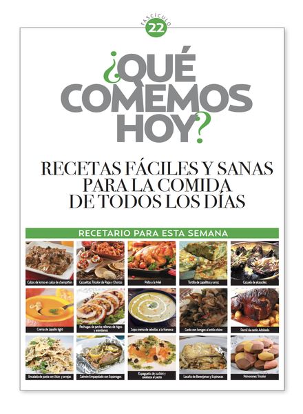 Que comemos hoy – diciembre 2022料理美食烘焙电子杂志PDF下载